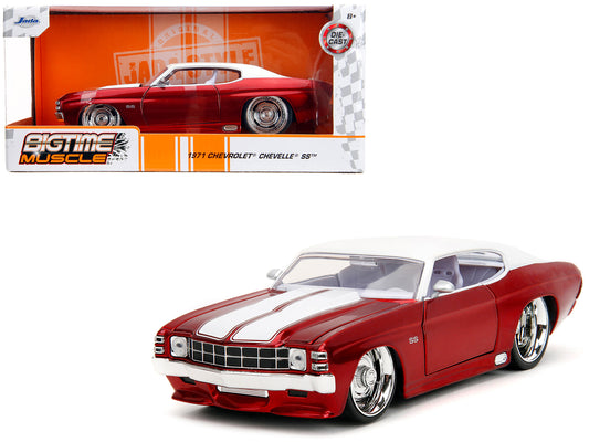 1971 chevrolet chevelle candy bigtime 1/24 diecast model car